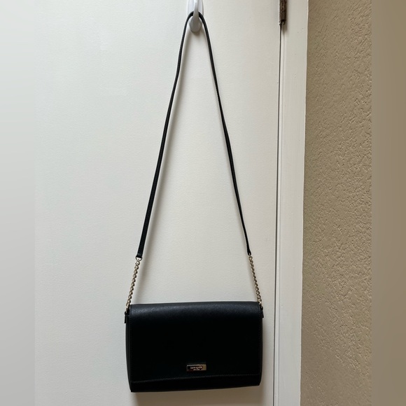 Black Kate Spade crossbody. Used. - Picture 1 of 5